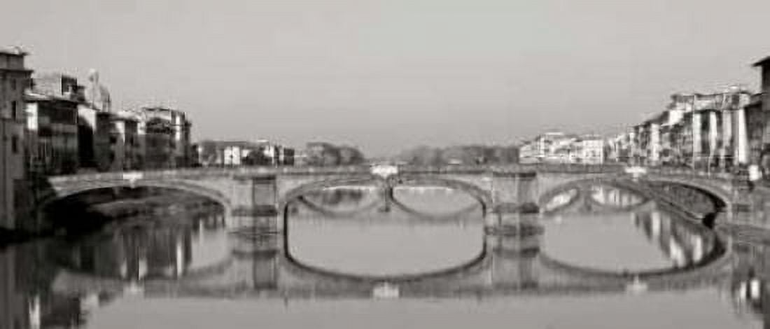 Tuscan Bridge III Canvas Art - Rita Crane (24 x 48)