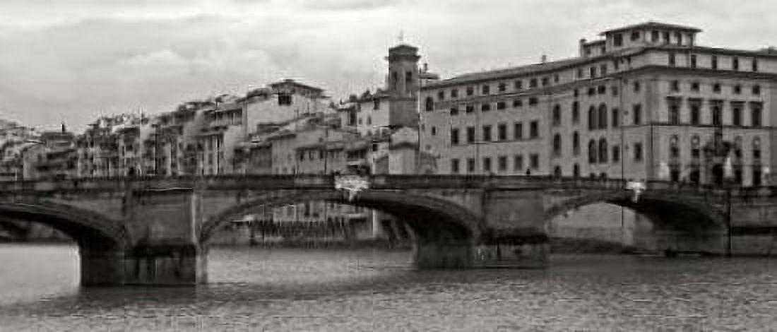 Tuscan Bridge IV Canvas Art - Rita Crane (10 x 20)
