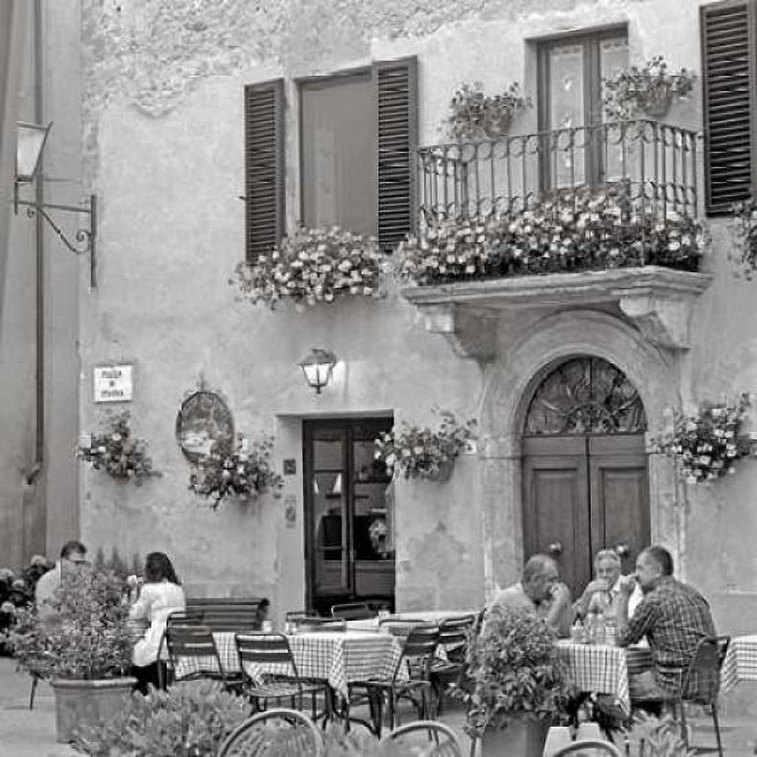 Tuscan Caffe - 25 Canvas Art - Alan Blaustein (24 x 24)
