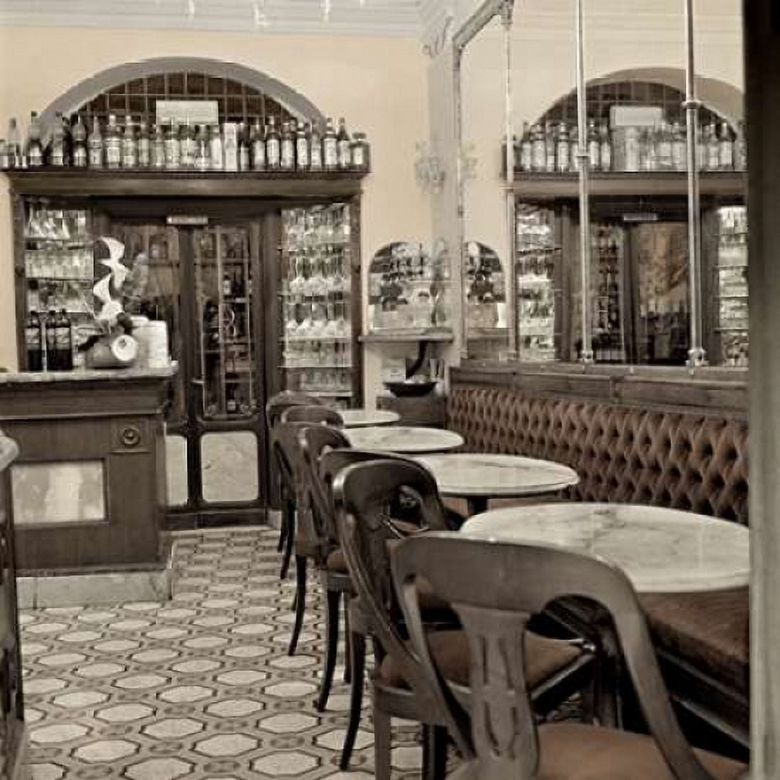 Tuscan Caffe - 26 Canvas Art - Alan Blaustein (24 x 24)