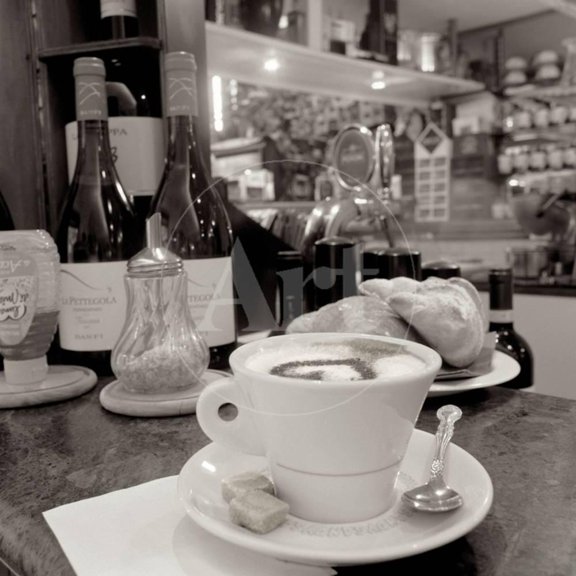 Tuscan Caffe 32, Unframed Photographic Print Wall Art by Alan Blaustein Sold by ArtCom