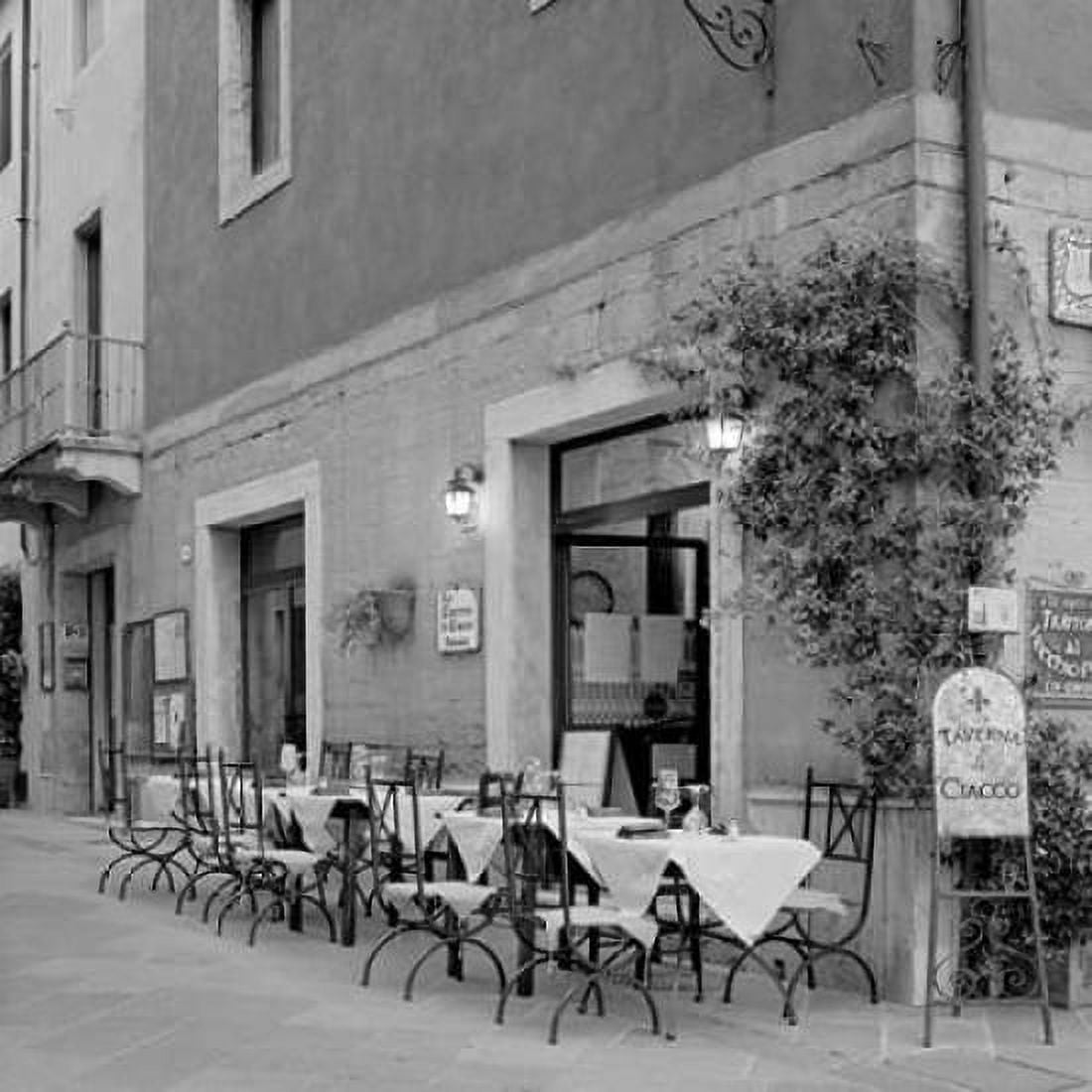 Tuscan Caffe - 33 Canvas Art - Alan Blaustein (24 x 24)