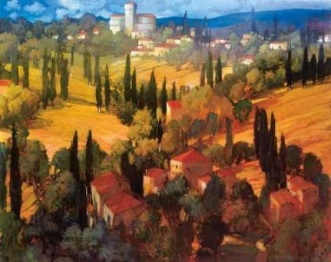 Tuscan Castle Canvas Art - Philip Craig (22 x 28)