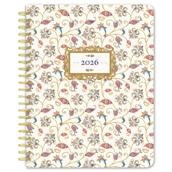 Tuscan Delight | 2026 6x7.75" Weekly Desk Planner | BrownTrout