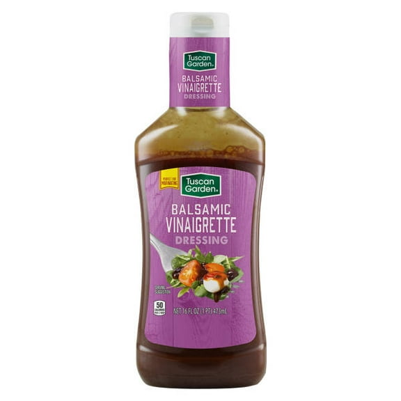 Tuscan Garden Balsamic Vinaigrette Dressing, 16 fl oz - (Pack of 2)