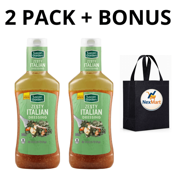 Tuscan Garden Zesty Italian Dressing 2-Pack 16 fl oz