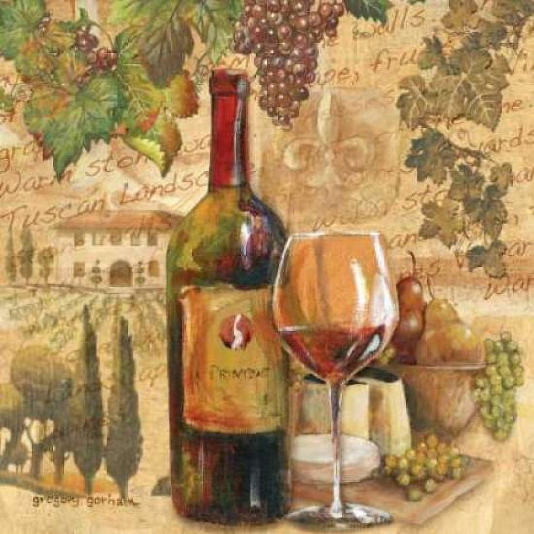 Tuscan Harvest Canvas Art - Gregory Gorham (24 x 24)