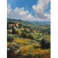 thumbnail image 1 of Tuscan Landscape Canvas Print, Ideal for Living Room Bedroom Dining Room Office Hotel, 1 of 8