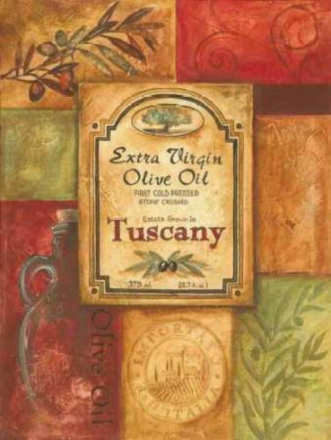 Tuscan Olive Oil Canvas Art - Gregory Gorham (18 x 24)