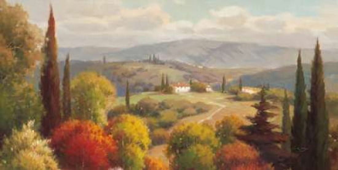 Tuscan Perspective Canvas Art - Vail Oxley (24 x 48)