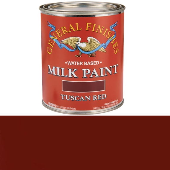 Tuscan Red, General Finishes Milk Paint, Quart