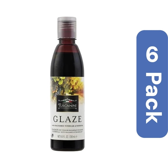 Tuscanini Balsamic Vinegar Glaze 8.5 fl oz (Pack Of 6)
