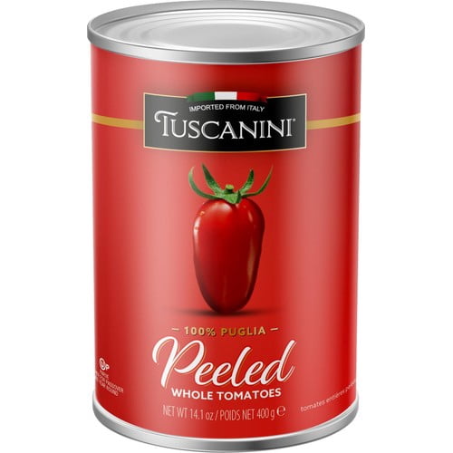 Tuscanini Whole Peeled Tomatoes 400g, British Import (Pack of 3)