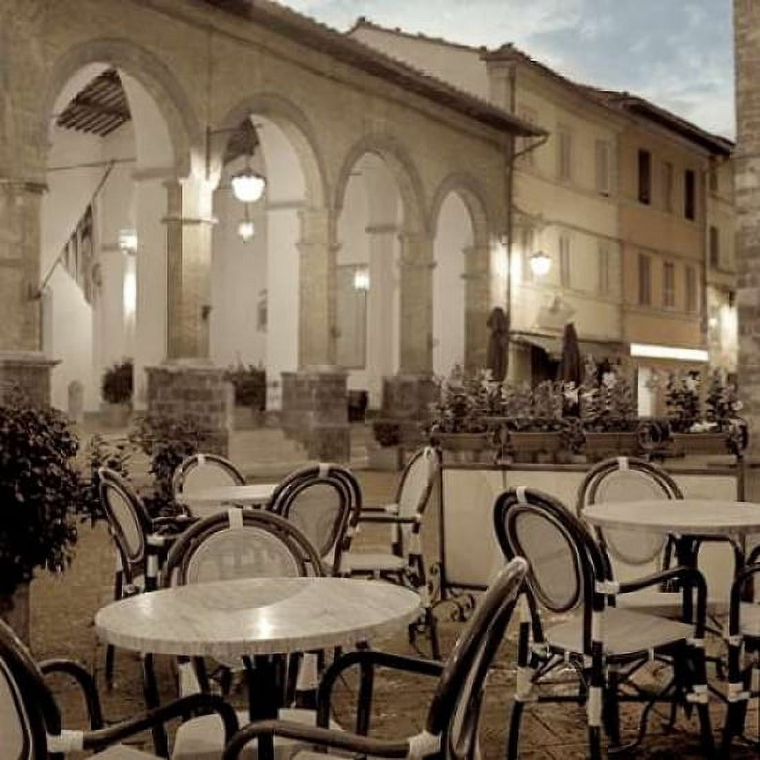 Tuscany Caffe - 10 Canvas Art - Alan Blaustein (24 x 24)