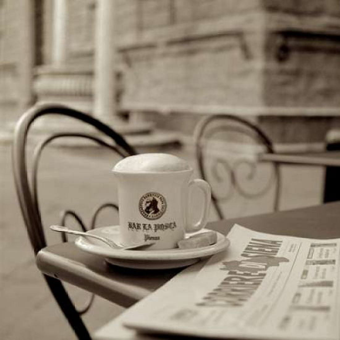 Tuscany Caffe - 7 Canvas Art - Alan Blaustein (24 x 24)