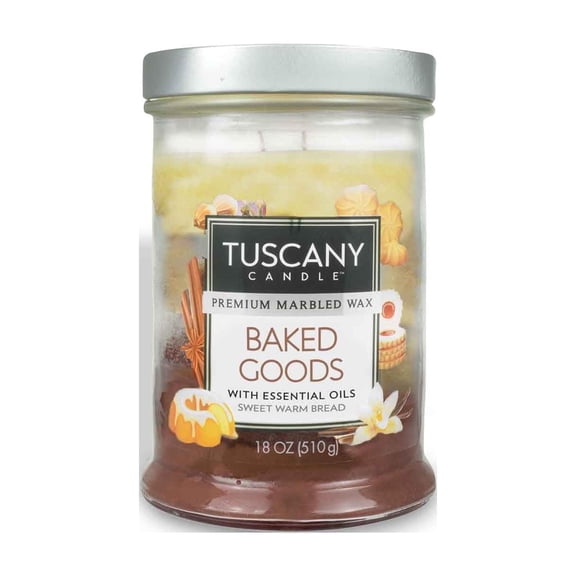 Tuscany Candle Baked Goods Scented Candle, 18 oz