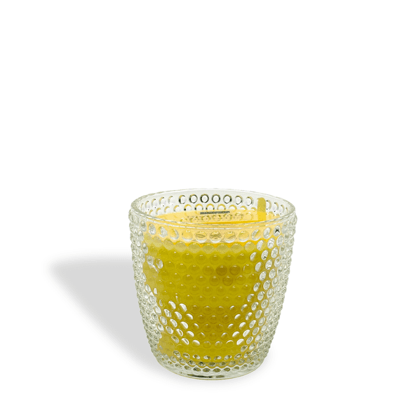 Blooming Daffodils: Orange  Hibiscus Scented Easter Candle (8.5 oz)