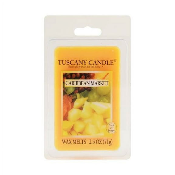 Tuscany Candle Caribbean Market Wax Melts, 2 Pack