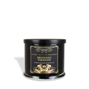 Bronzed Fireside Scented Jar Candle 15 oz   Homme + Heritage Collection