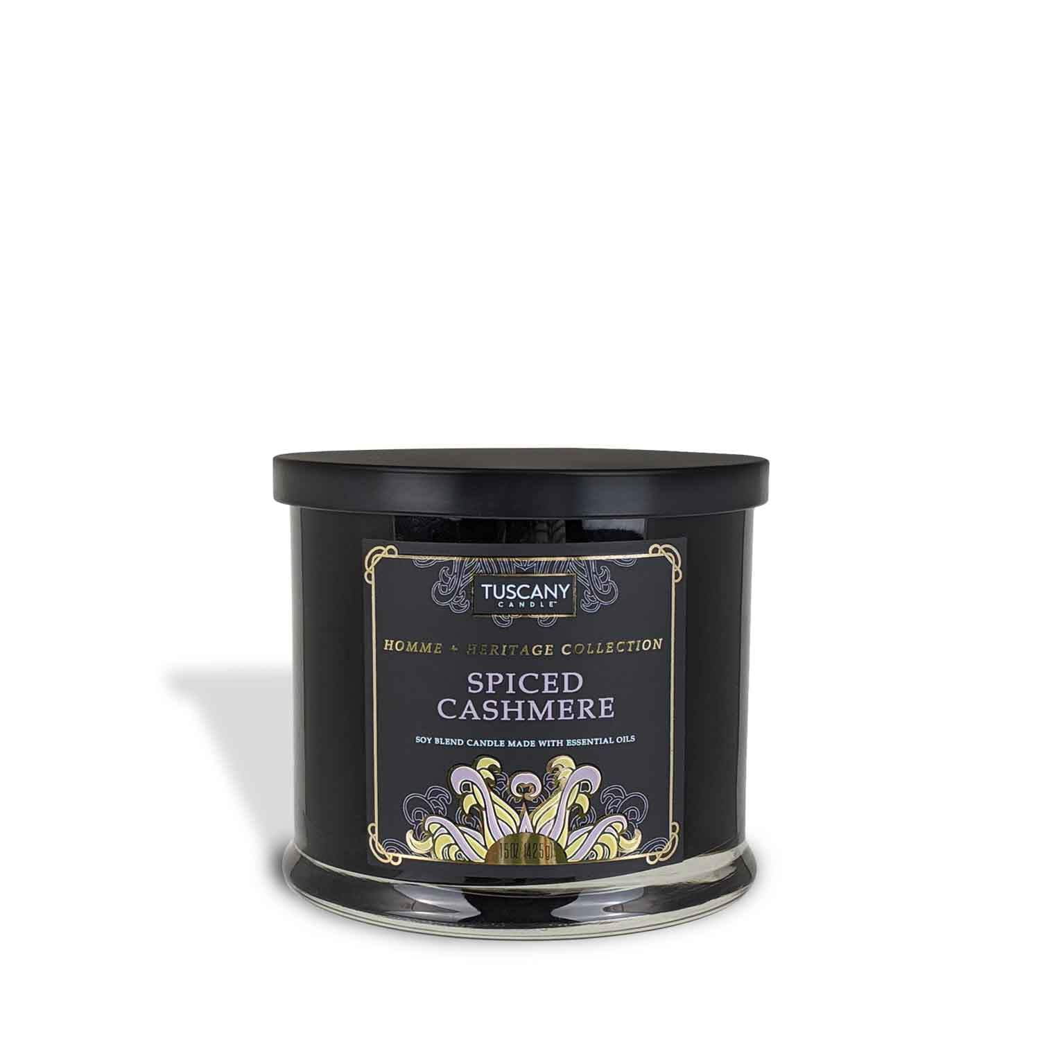 Spiced Cashmere Scented Jar Candle (15 oz) – Homme + Heritage Collection