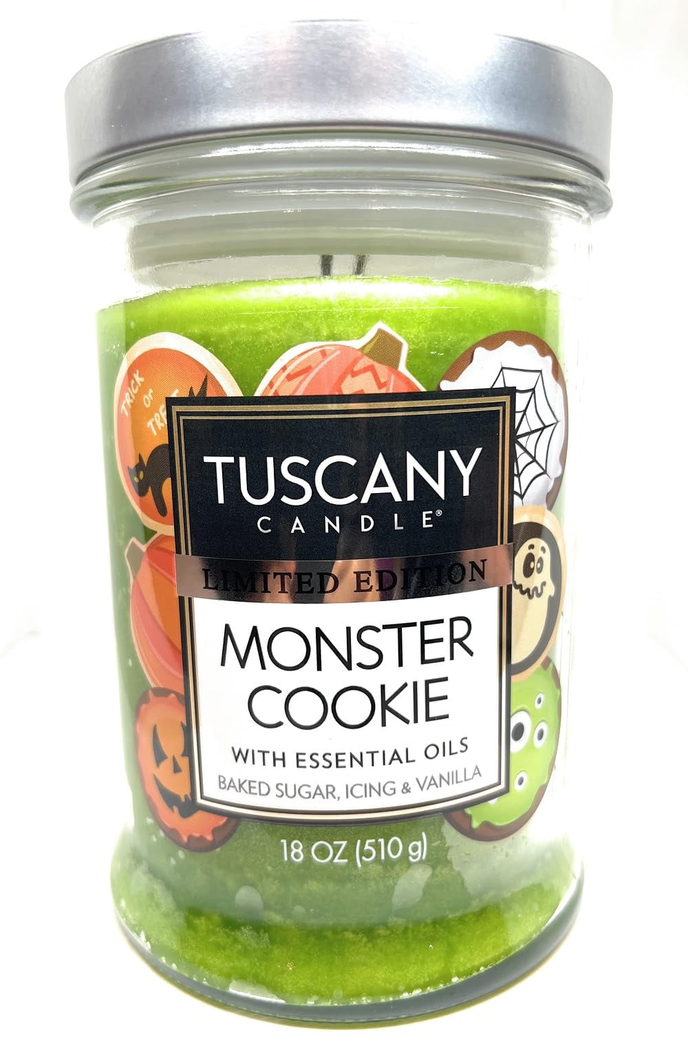 Tuscany Candle Limited Edition Jar Candle (Monster Cookie, 18 Ounce)