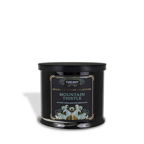 Tuscany Candle Mountain Thistle Scented Jar Candle, 15 oz