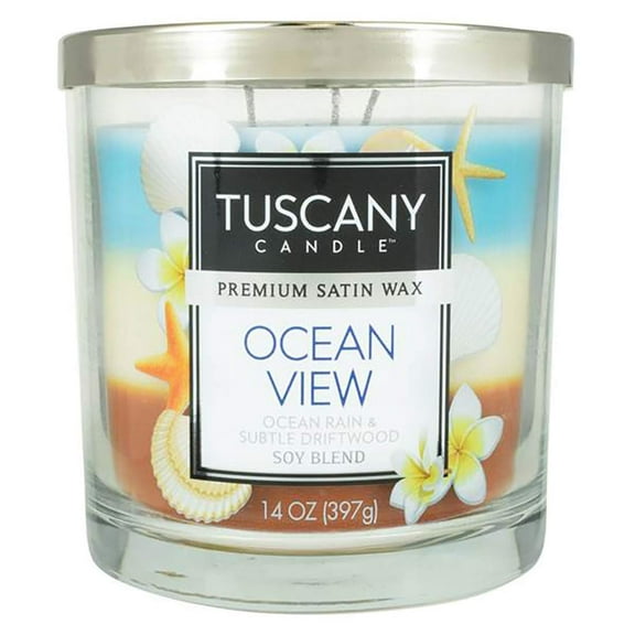 Ocean View Long-Lasting Scented Jar Candle (14 oz)