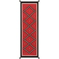 thumbnail image 1 of Tuscany Collection Reversible Wool Red Area Rug- 2' 7in. X 8' 2in., 1 of 1
