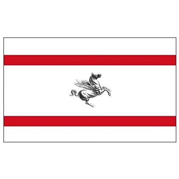 Tuscany Flag Sticker (italy italia tuscan decal)- Sticker Graphic Decal