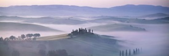 Tuscany Italy Canvas Art - Panoramic Images (36 x 12)