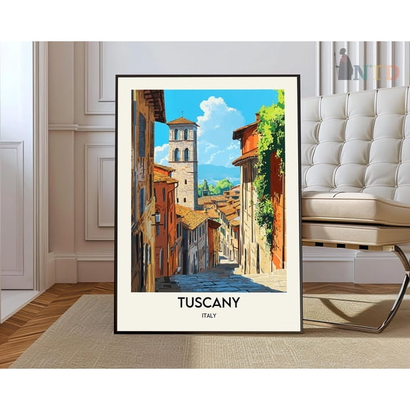 Tuscany Italy Landscape Poster Unframed Paper Print