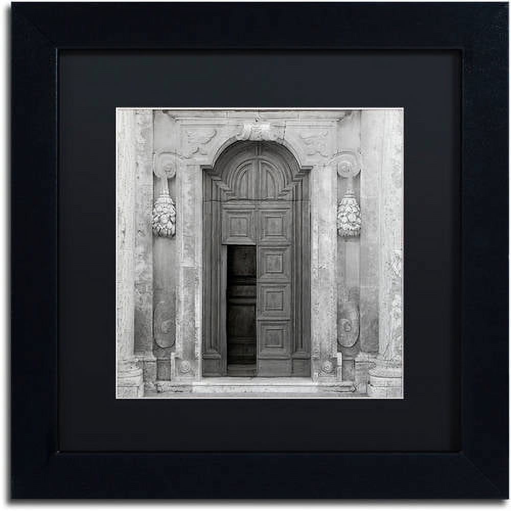 "Tuscany VII" Canvas Art by Alan Blaustein, Black Matte, Black Frame