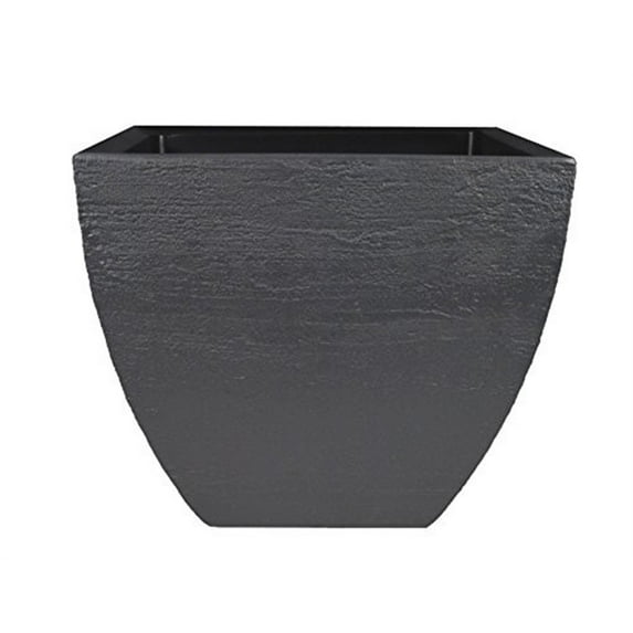Tusco Modern Square Planter, 16-Inch
