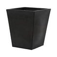 thumbnail image 1 of Tusco Products Cosmopolitan Collection Square Planter,  Black - 18" x 18" x 18", 1 of 3