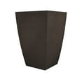 thumbnail image 1 of Tusco Products Modern 23 Inch Durable Plastic Planter, Espresso, 1 of 2