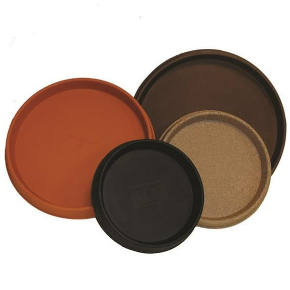 Tusco Products TR11BK Round Saucer, 11-Inch Diameter, Black