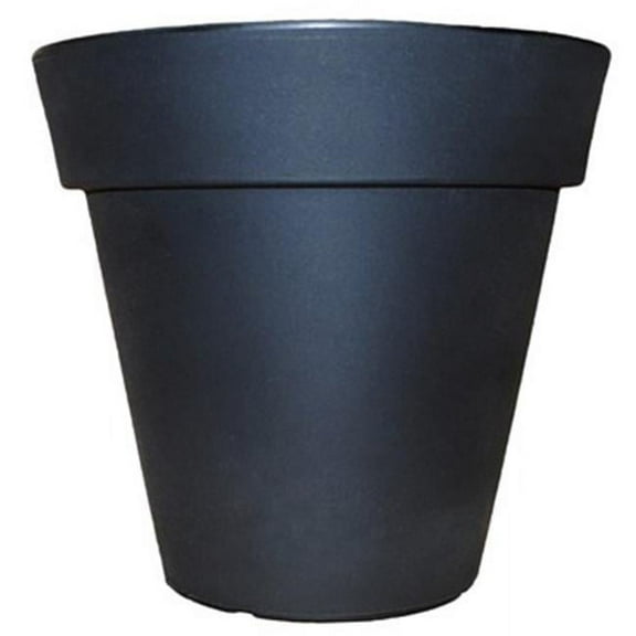 Tusco TUSCP20BK 20 in. Classic Planter - Black