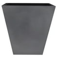 thumbnail image 1 of Tusco TUSCT18SL 18 in. Square Cosmopolitan Collection Planter, Slate, 1 of 1