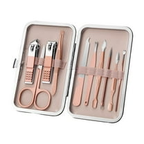 Tuscom 18-in-1 Premium Manicure & Pedicure Set - Stainless Steel Nail Care Kit with Travel Pouch, Grooming Tools for Home, Salon, Gift