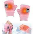 thumbnail image 1 of Tuscom 2026 Upgrade Smart Thermostatic Heated Fingerless Gloves, Rechargeable Portable Heating Gloves with Digital Display for Men & Women for Typing, Hiking, Skiing, Cycling, 1 of 5