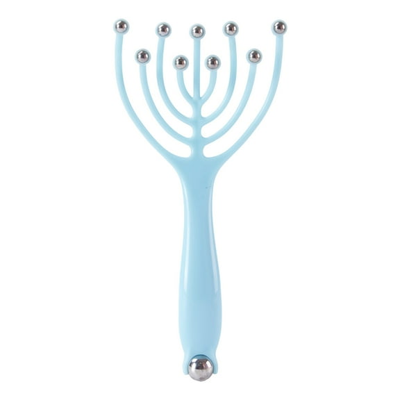 Tuscom 2Pcs Portable Scalp Massager for Head & Body – Handheld Relaxation Tool with Ball Rollers, Relieves Stress, Tension, Neck & Back Pain – Travel-Friendly, Gift for Father’s Day, Mother’s Day