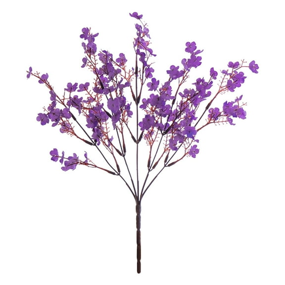 Tuscom 5 Branch Artificial Flowers Fake Faux Flowers Fake Plants for Wedding Bouquet Photography Props Home Decor Multi Use Centerpieces