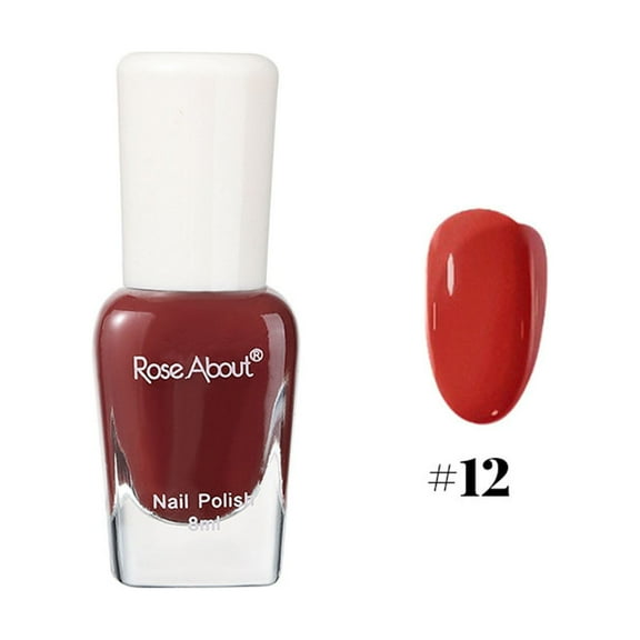 Tuscom 5Pcs Tearable Water-Based Nail Polish, - No Odor, Quick Dry, High Gloss with Sequins for Nail Art, Safe for Natural & Artificial Nails | DIY Nail Designs, Paper, Artworks