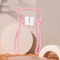 Tuscom 6-Wheel Manual Neck Massager Roller, 360° Rotating Cervical Neck Clamp & Shoulder Massage Tool for Pain Relief, Muscle Relaxation, Improved Circulation