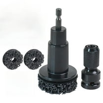 Tuscom Brake Hub Resurfacing Kit - Rust Removal Tool for Wheel Cleaning and Polishing, Automotive Maintenance Tool for Brake Dust Removal and Surface Restoration, Portable Rust Cleaner Kit