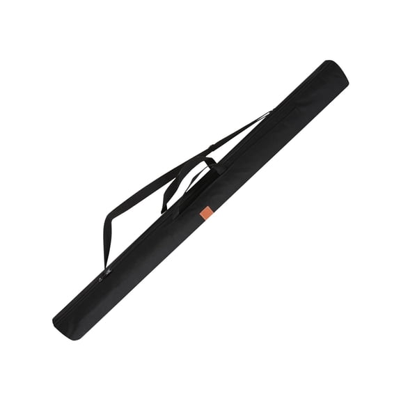 Tuscom Canvas Fishing Rod Bag 47 Inch Lightweight Fishing Pole Storage Case with Umbrella Compartment Shoulder Carry for Rod Reel