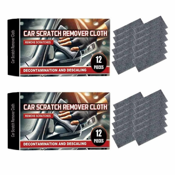 Tuscom Car Scratch Repair Cloth, Instant Scratch Remover for Minor Scratches, Swirl Marks, and Adhesive Residue on Vehicle Paint