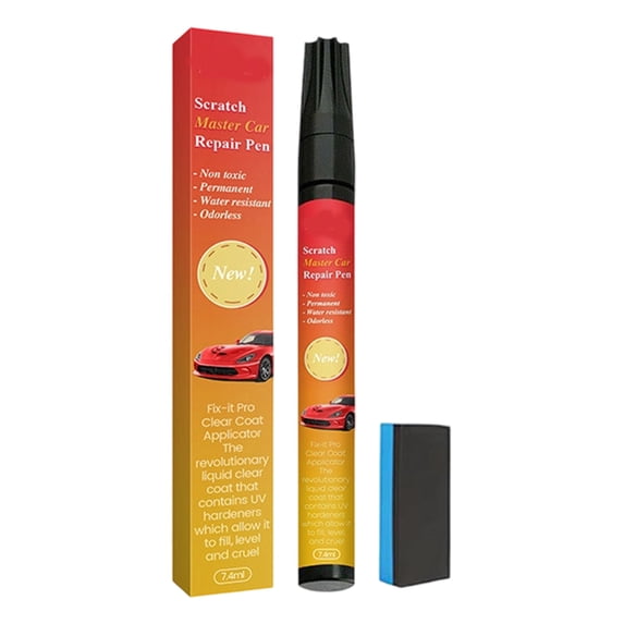 Tuscom Car Scratch Repair Pen, Automotive Paint Touch Up Pen for Minor Scratches and Scuffs, Vehicle Scratch Remover for DIY Car Repair, Color Matched Permanent Marker for All Car Types