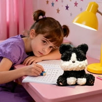 Tuscom Cute Dog Plush Toy Pillow, 8.7in Soft Stuffed Animal Puppy Doll, Safe & Fluffy Fabric for Teens, Perfect Gift for Holidays and Home Decor