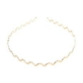 thumbnail image 1 of Tuscom Elegant Minimalist Metal Headband for Women, Delicate Modern Hair Hoop Jewelry, Versatile Hair Accessory for Everyday Wear, Weddings, Parties & Special Occasions, 1 of 2